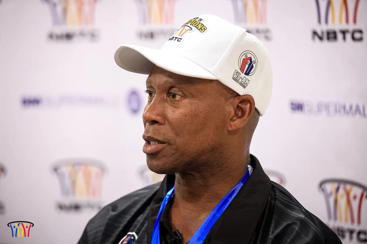 A coach at the NBTC Coaches Convention